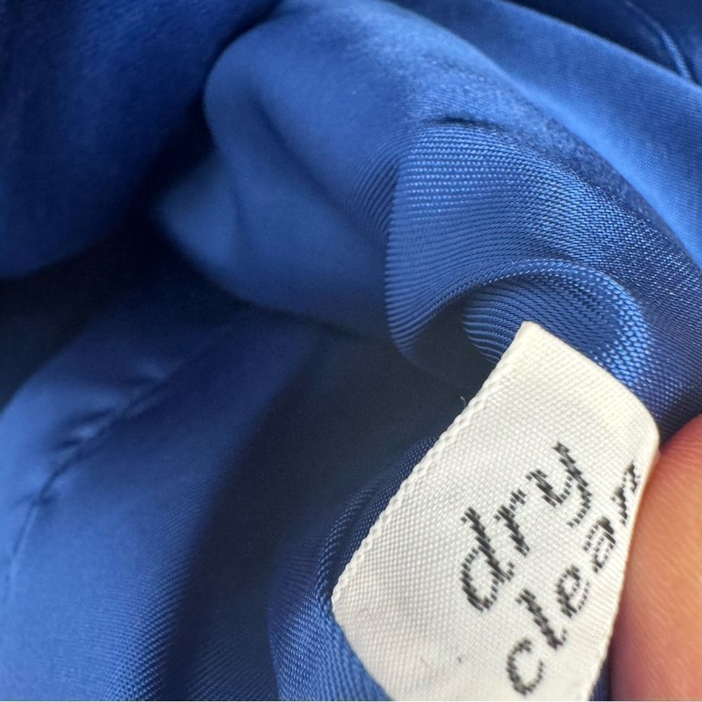 Pendleton Royal Blue Wool Blazer - image 4